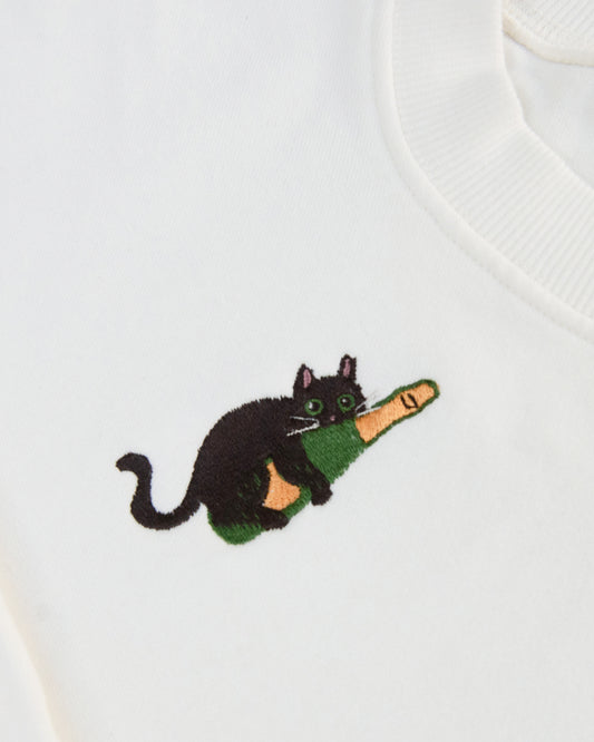 Black Cat Sweatshirt