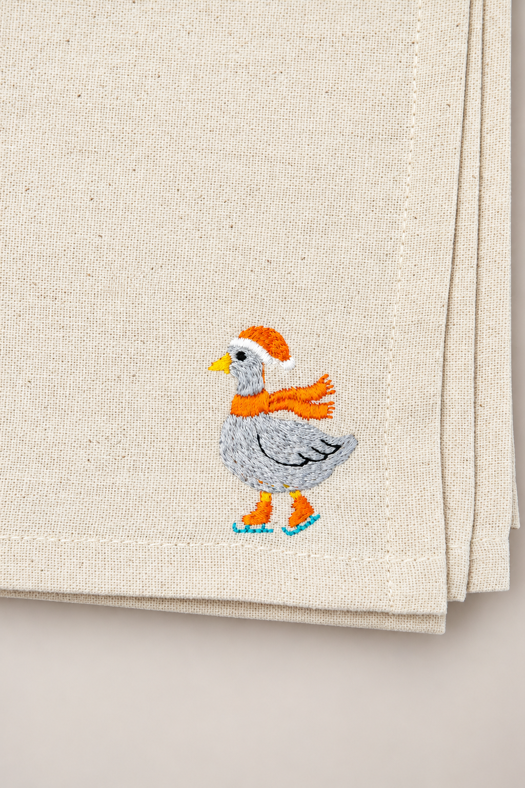 Christmas Woodland Napkins – with Optional Personalisation