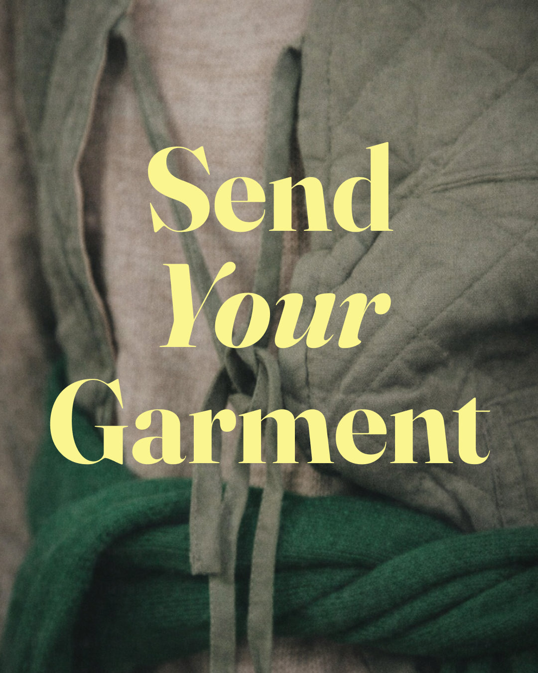 Send your garment