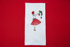 1950s Christmas Tea Towels – with Optional Personalisation